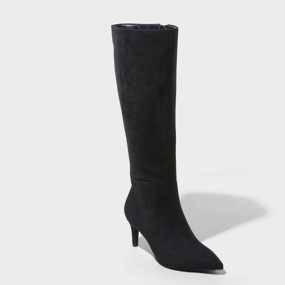 **2 for $40** Womens Tay Tall Dress Boots, Black, A New Day